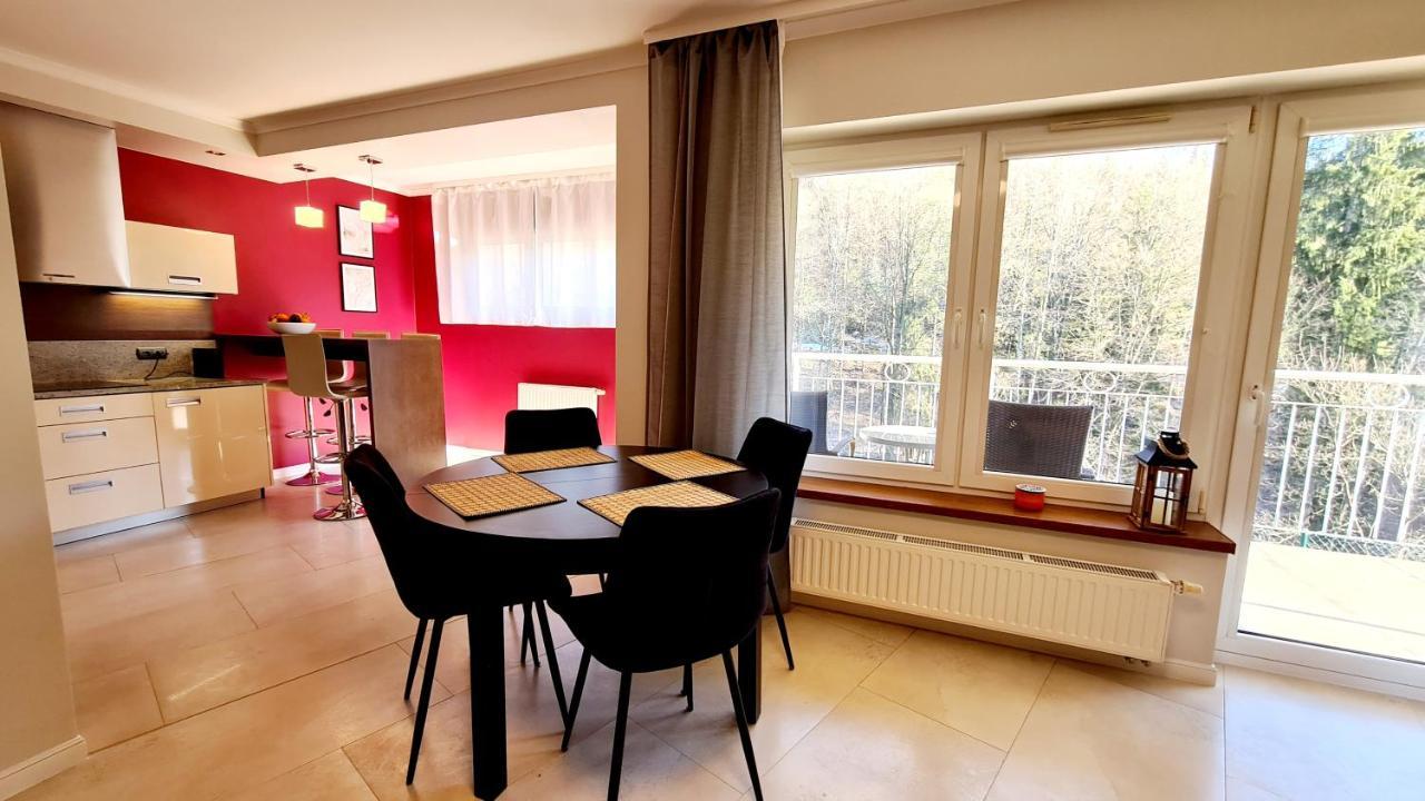 Na Bukowej, Apartament Widokowy Z Duzym Tarasem Wisła Dış mekan fotoğraf